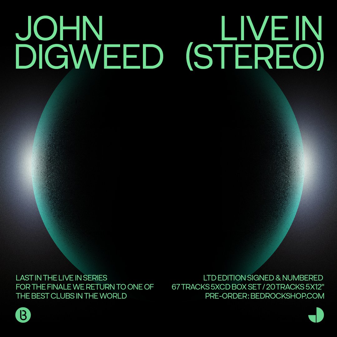 John Digweed (@djjohndigweed) on Twitter photo The last ever "Live in"
From <a href="/StereoMtl/">Stereo Montreal</a>
Pre-Order from <a href="/BedrockRecords/">Bedrock Records</a>
bedrockshop.com The last ever "Live in"
From <a href="/StereoMtl/">Stereo Montreal</a>
Pre-Order from <a href="/BedrockRecords/">Bedrock Records</a>
bedrockshop.com