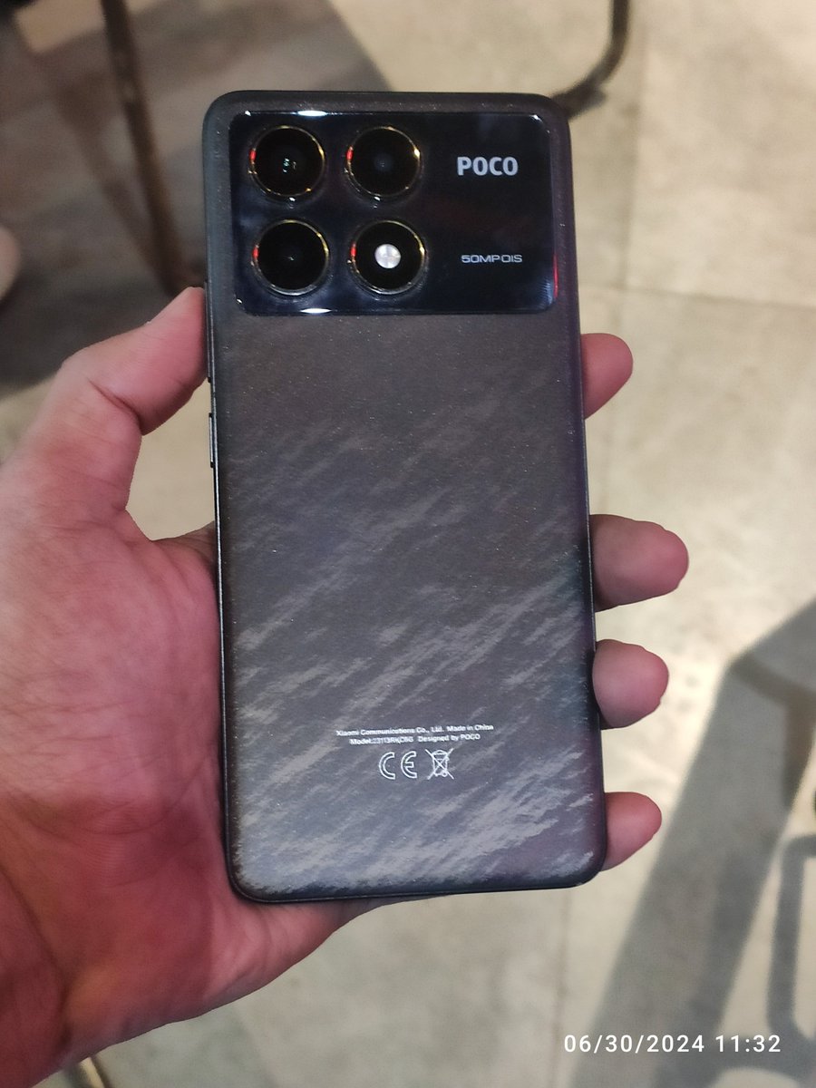 tsaikumar1989's tweet photo. @POCOGlobal My top pick is #POCOF6Pro
Snapdragon 8 Gen 2
WQHD+ 120Hz flow Amoled display
Narrow bezels
Premium metal frame
50(OIS) triple rear cameras
5000mah + 120W
Loud Dual Speakers
Glass back with pattern
Awesome in hand feel
#POCOCarnival #ReadySetWin https://t.co/tlbMIlmwJn