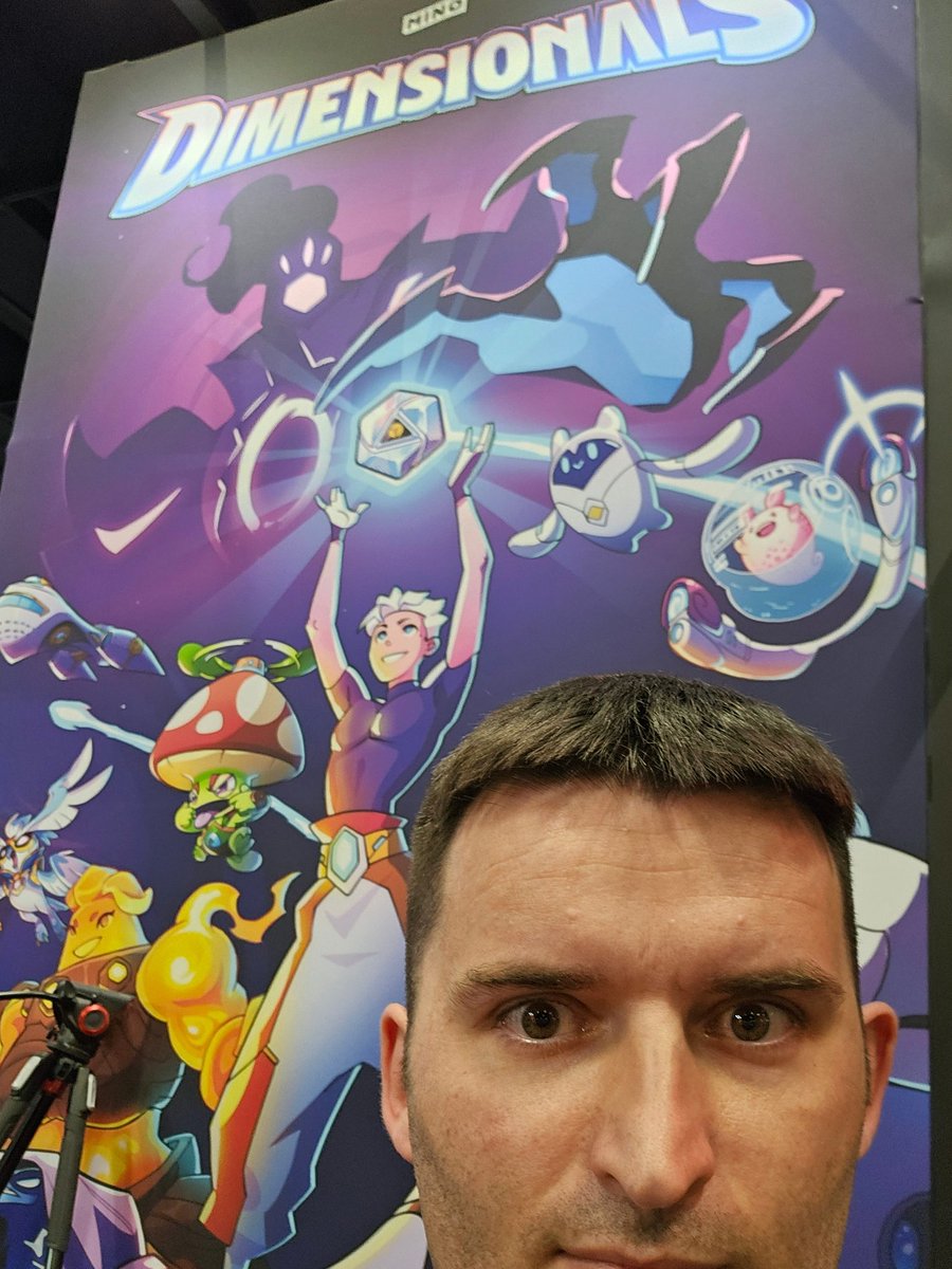 Found me first crypto game at gamescom. Dimensionals.