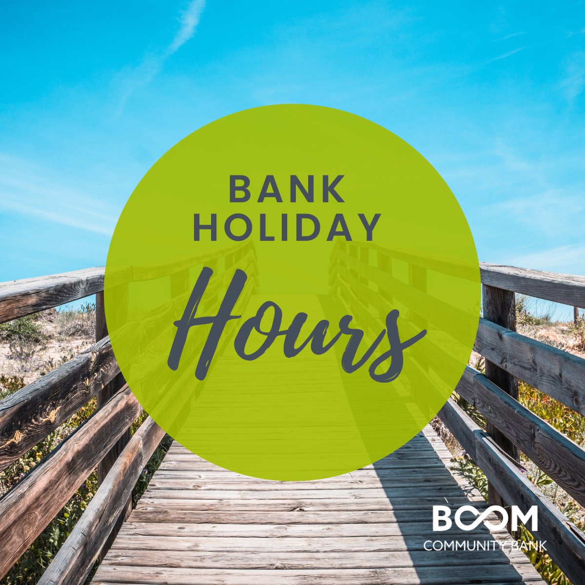 Boom Community Bank tweet media