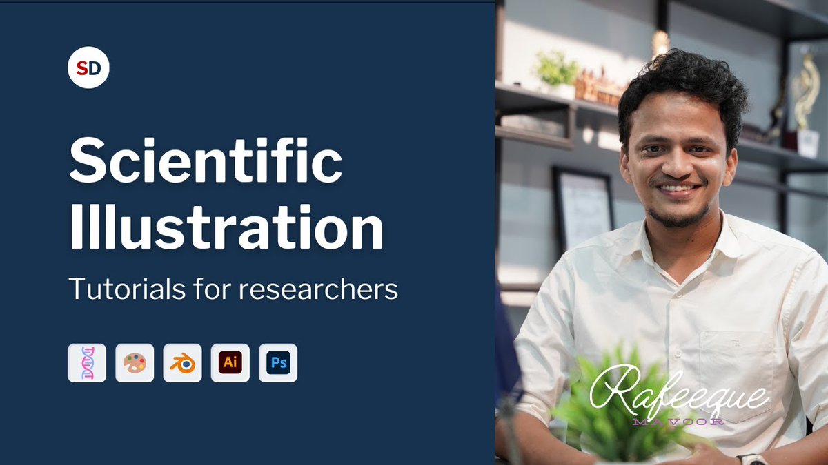 Dear Researchers, 

I'm excited to share the intro to my YouTube channel where I will be teaching scientific illustration. Let's learn how to create effective illustrations and figures for your research paper. 
youtu.be/ap4AvZItuWY 

We will focus on learning Blender, Inkscape
