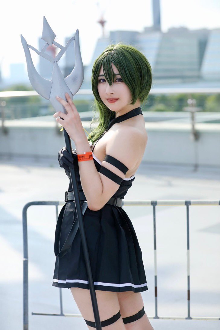 sidewinder2014's tweet photo. C104 Day1
小野坂ゆいかさん @yuika_onosaka 
※掲載許可済

#C104コスプレ #C104cos https://t.co/iNvol2RYKl
