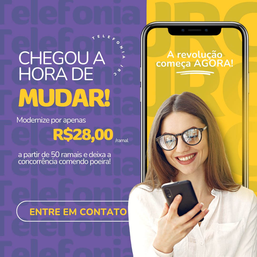 EasySolucoes's tweet photo. 🚀Não perca tempo com o passado!

Atualize a comunicação da sua empresa com o JRC PABX em Nuvem. Por apenas R$34,00 por ramal (a partir de 50 ramais), prepare-se para o futuro! 🔥

🌐 https://t.co/rmT8lkQ9X4
📞 (11) 2122-4258
📧 contato@easysolucoes.com.br https://t.co/XHvkVhOSLK