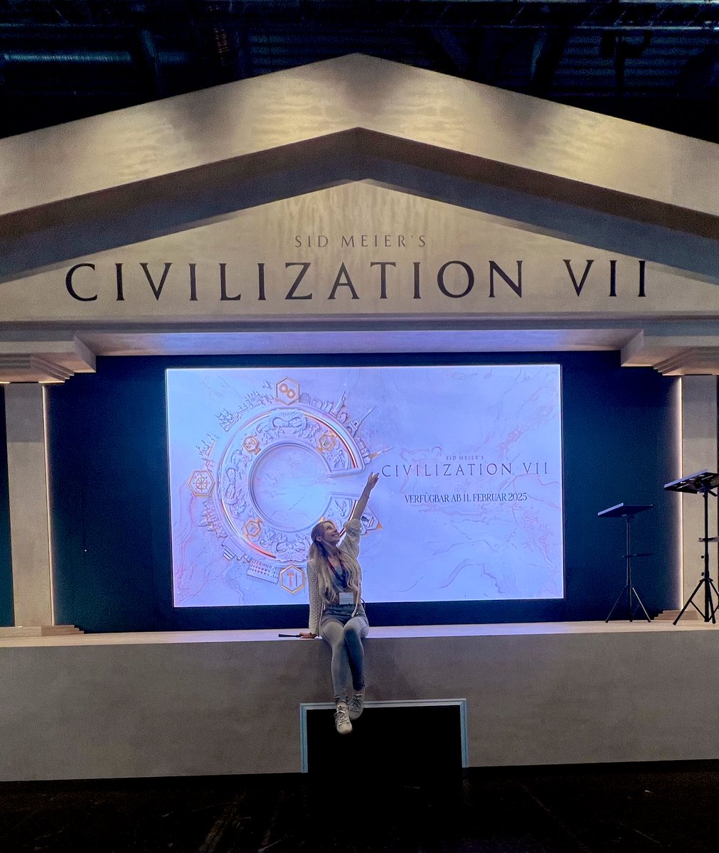 Gutes Spiel! ♥️ Hab‘s gespielt &amp; bin happy
#Civ7 #GamesCom2024