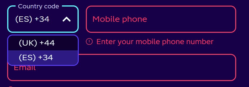 skymashitvtech's tweet photo. So only with a UK Number I can signup for a Energy Plan @OctopusEnergyES and not with an Irish Number? Where is the sense in that? 🙈 https://t.co/iH63jUQ7MO