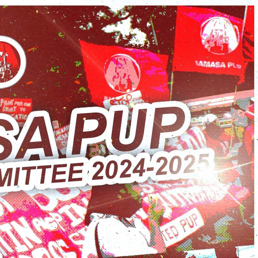 SAMASAPUP_'s tweet photo. Isang maalab na pagbati para sa bagong executive committee ng Sandigan ng Mag-aaral para sa Sambayanan PUP (SAMASA PUP) para sa taong 2024-2025! โ๐ป๐ฅ
#SAMASAPUP
#TunayPalabanMakabayan https://t.co/T2iYXCB4XP