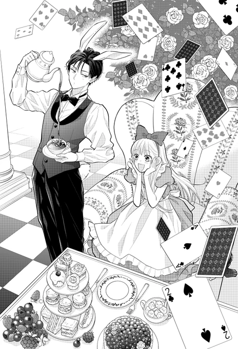 アリスのカラーイラスト描くきっかけになったのはこちら18話の扉です☕せっかくのコスプレを扉だけで終わらせるのはもったいないなと…✨🐰
#バニーの日 #青春の霹靂 
