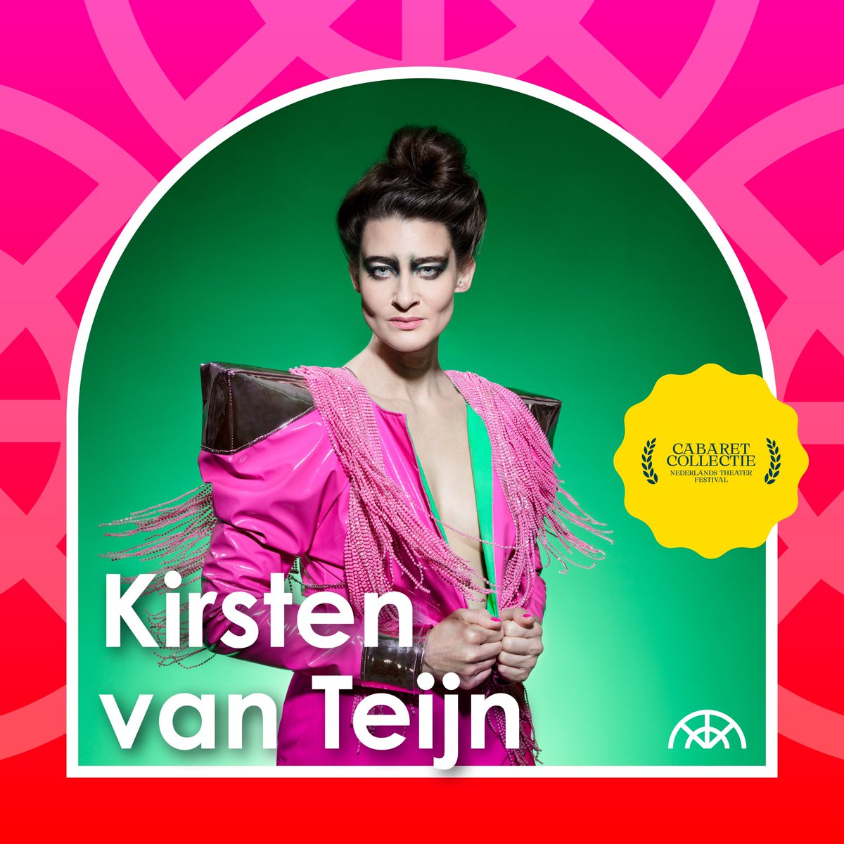 "Een programma in vijftig tinten neon," noemt de Cabaret Collectie commissie Jaloezie is een bitch. Kirsten van Teijn staat opnieuw met haar voorstelling op donderdag 5 en vrijdag 6 september. Daarmee opent zij het Nederlands Theater Festival in De Kleine Komedie.