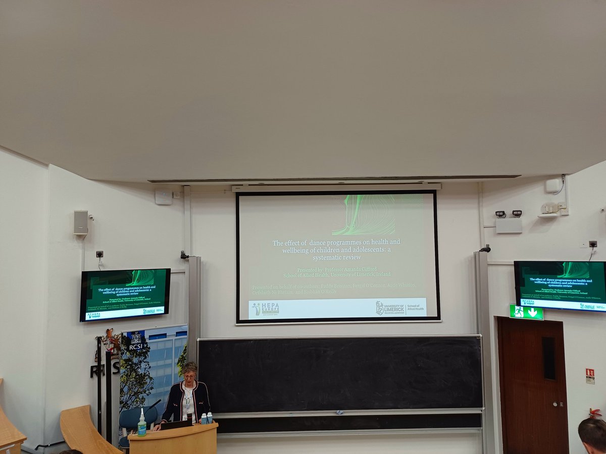 Siobhán O'Reilly (@siobhanoreilly_) on Twitter photo It was a great opportunity to present my findings on a qualitative evidence synthesis on the experiences of participants in intergenerational dance programmes at #HEPA2024 💃 So many interesting talks delivered over the last three days!
<a href="/IrishResearch/">We are now Research Ireland</a> #LoveIrishResearch It was a great opportunity to present my findings on a qualitative evidence synthesis on the experiences of participants in intergenerational dance programmes at #HEPA2024 💃 So many interesting talks delivered over the last three days!
<a href="/IrishResearch/">We are now Research Ireland</a> #LoveIrishResearch