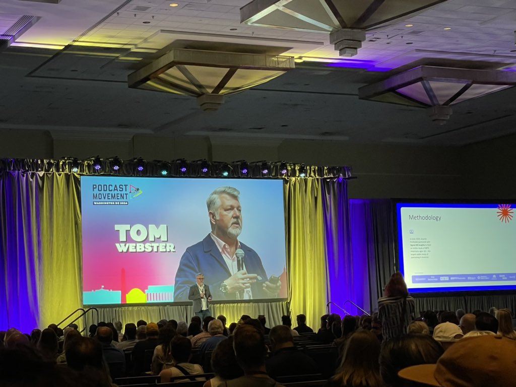 Triton Digital (@tritondigital) on Twitter photo Kicking off day 2 at <a href="/PodcastMovement/">Podcast Movement</a> with <a href="/SoundsProfNews/">Sounds Profitable</a> <a href="/webby2001/">Tom Webster</a>!
#PodcastMovement2024 Kicking off day 2 at <a href="/PodcastMovement/">Podcast Movement</a> with <a href="/SoundsProfNews/">Sounds Profitable</a> <a href="/webby2001/">Tom Webster</a>!
#PodcastMovement2024