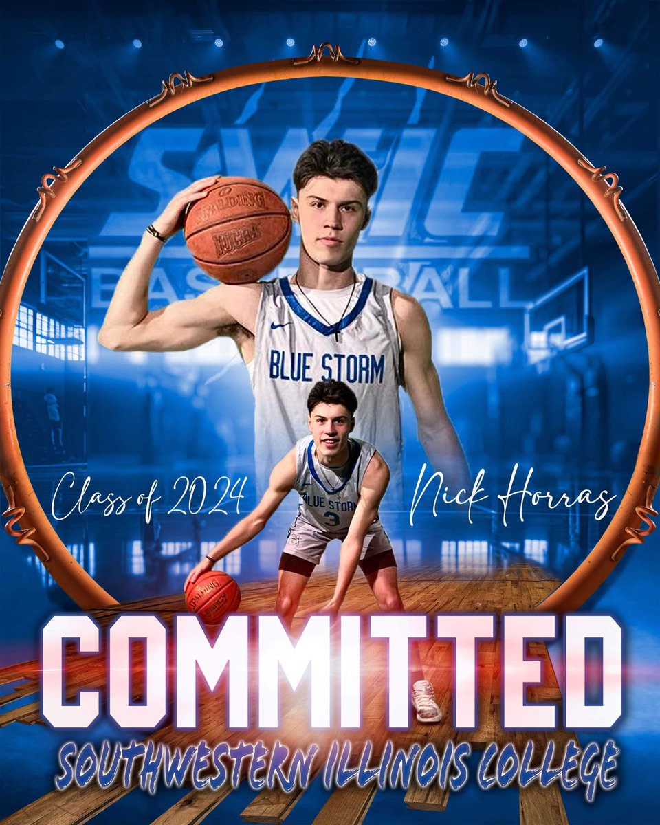 Congrats to Nick Horras as he continues his basketball journey in college (with his friends Zach Chambers and Jamorie Wysinger on the Blue Storm team too).
We love watching you play and we are excited for the upcoming season.  Good luck, you’ve earned this with a lot of hard work