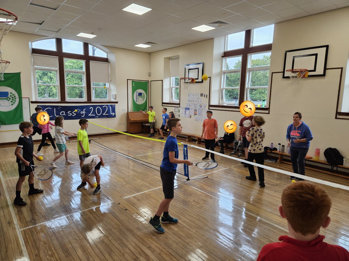 Great to have <a href="/McKiePE/">Miss McKie</a> back for a term of tennis. Our cue recognition skills are already improving. <a href="/StirlingPE/">StirlingPrimaryPE</a> <a href="/StirlingPepas/">Stirling PEPAS</a>