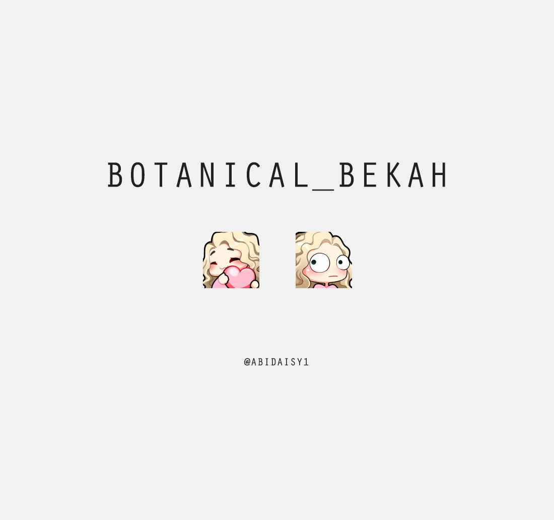 Emotes pour <a href="/botanical_bekah/">rebekah</a> !
N'hésitez pas à RT si vous aimez ! ❤️