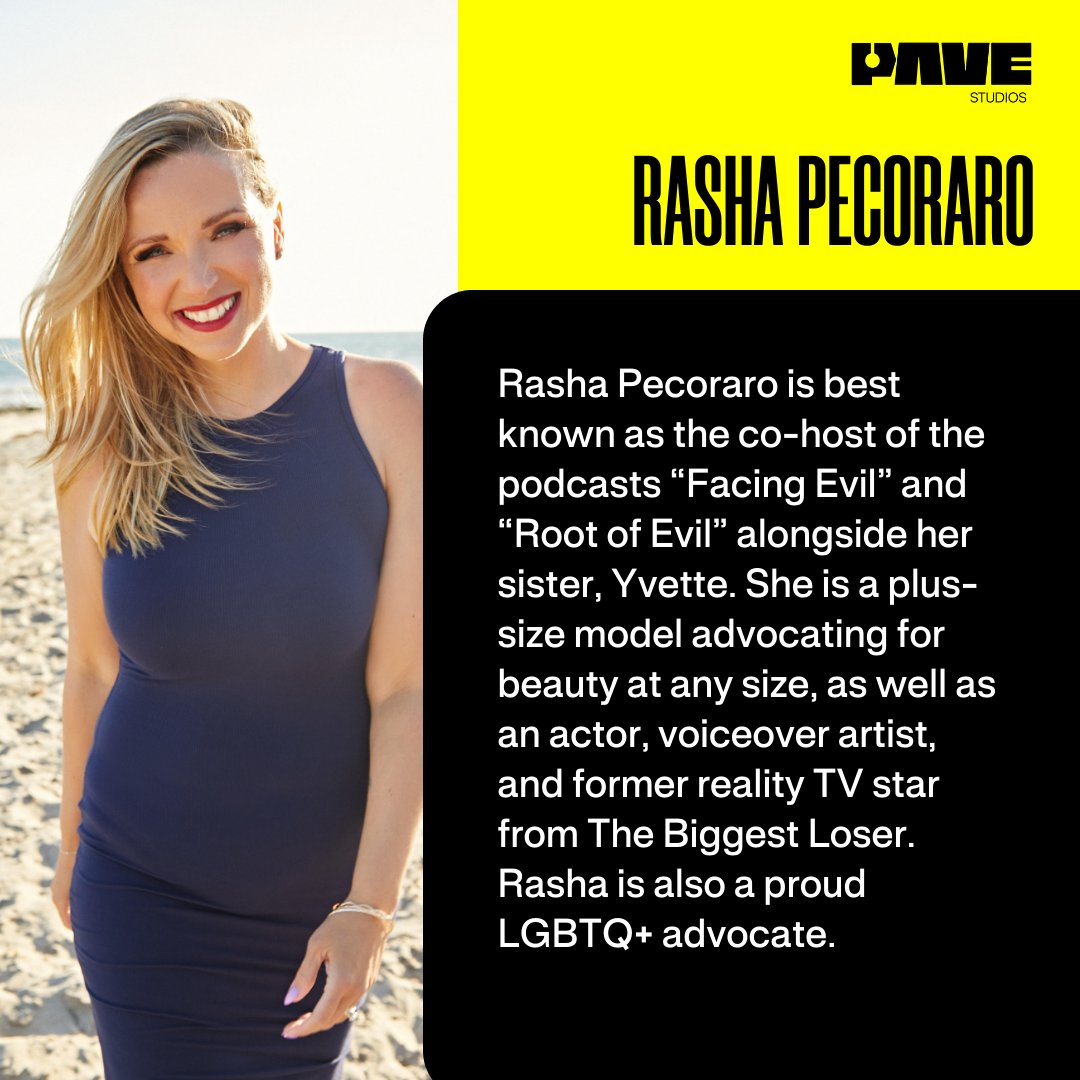 PAVE Studios is excited to welcome @rashapecoraro, who made her mark with powerful stories like Root of Evil and Facing Evil. Rasha’s dedication to uncovering the truth and amplifying vital voices inspires us all. We're excited to create more groundbreaking content together!