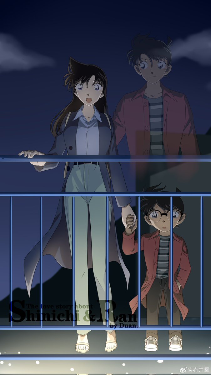 Ran: Have you been to Mount Hakodate?
Looking down from Mount Hakodate at night 
they say you can see the night view for 
a million dollars Really super romantic💗

Conan: I will go to this place for sure and for sure you will be with me 🩶