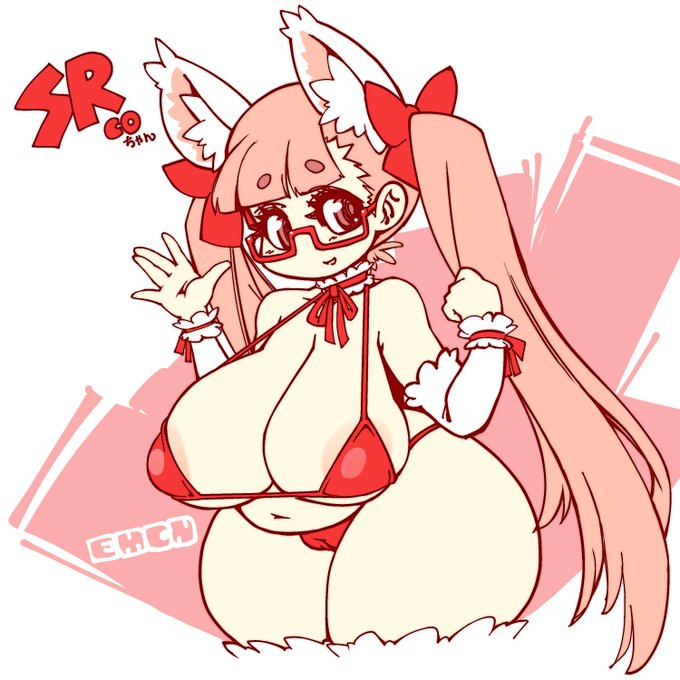 トガリネコ(@vrkdh)さんところのSR子ちゃん描いてみた
ビキニだけど、ハミ乳輪と食い込みあるのでセンシティブ設定 