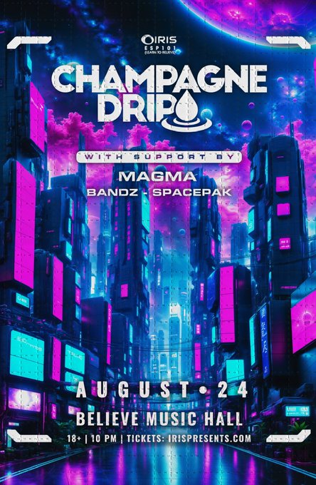 @ChampagneDrip coming this Saturday! Grab tickets 🎟️ @irispresents   https://t.co/4ewkxfloYC https://t<a class="tags" target="_blank" title="On Twitter" href="/?out=eyJ0eXAiOiJKV1QiLCJhbGciOiJIUzUxMiJ9.eyJpYXQiOjE3MzIzMjEwMTksImlzcyI6InR3cG9ybnN0YXJzLmNvbSIsIm5iZiI6MTczMjMyMTAxOSwiZXhwIjoxNzYzODU3MDE5LCJyZWRpcmVjdF91cmwiOiJodHRwczovL3R3aXR0ZXIuY29tL0NoYW1wYWduZURyaXAifQ.uo96DhatqbZURB9lqWkN1xpfWVGwcYU30oY6GUb6uAssxX7y-_hOxWySXV6jOuUq6kcprSZZR3a9azpDZFCx2w">@ChampagneDrip</a>