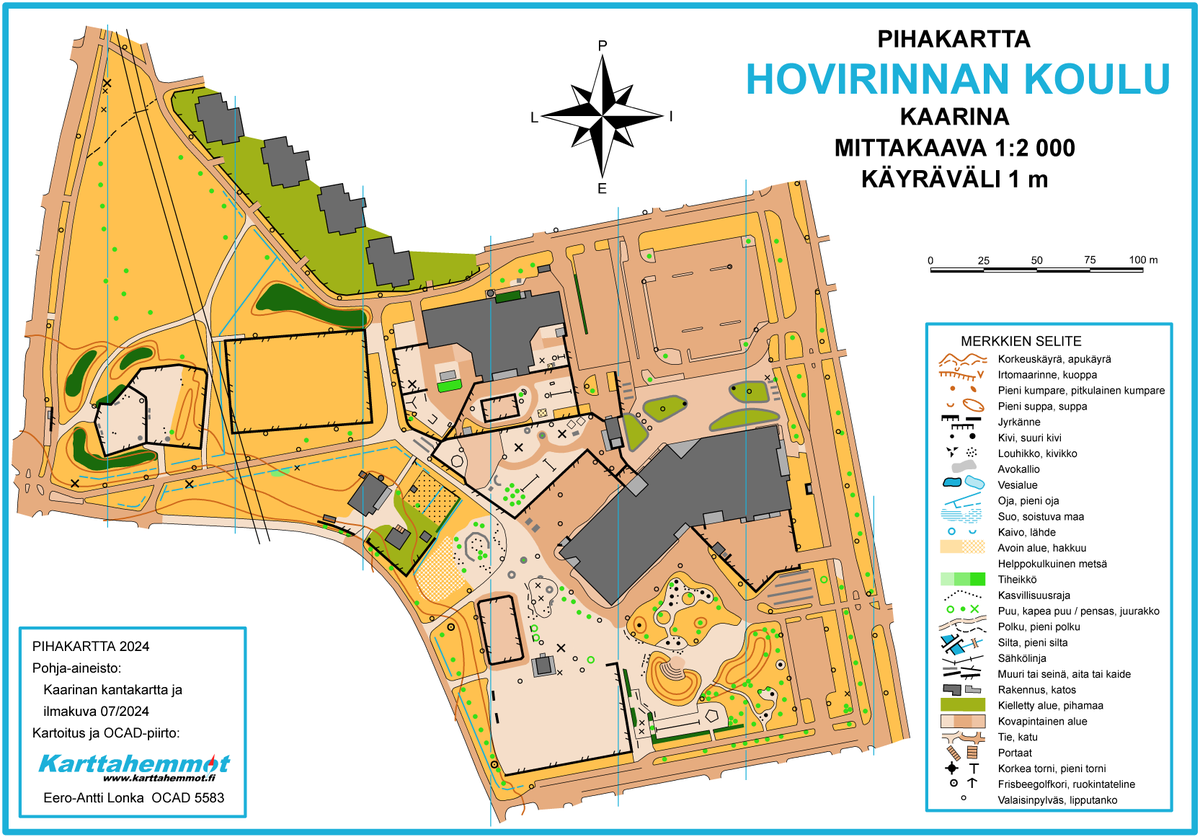#pihakartta #suunnistus #koulusuunnistus