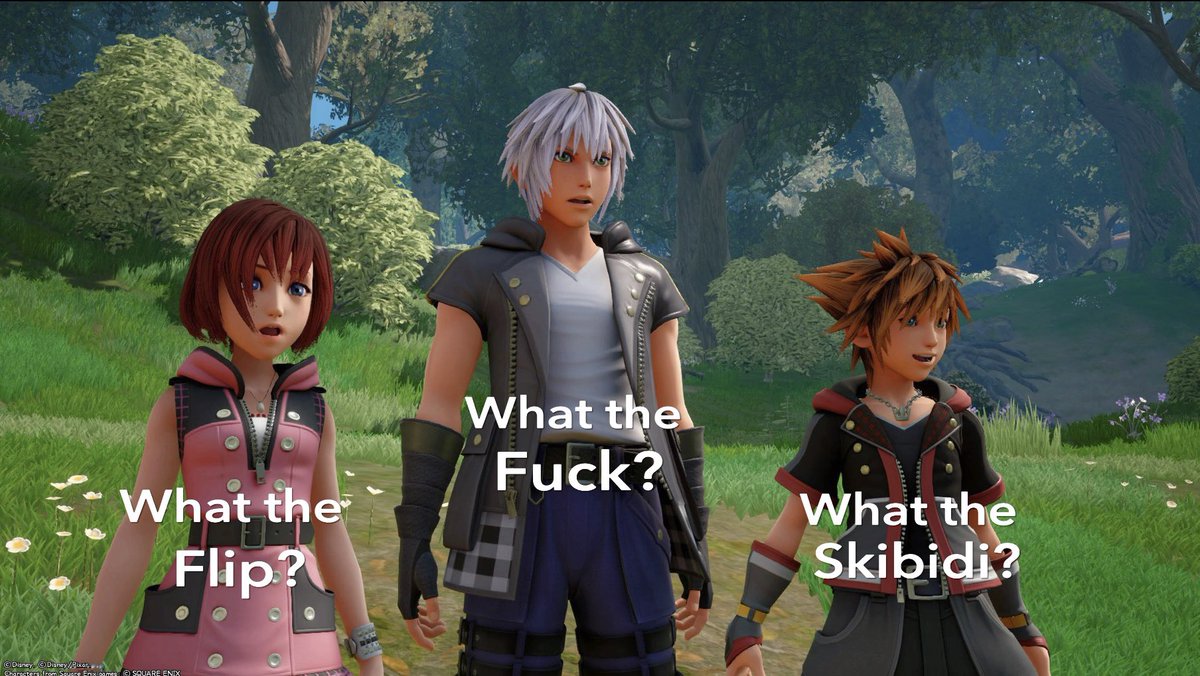 Abel_0888's tweet photo. I couldnβt help but make one for the trio that first comes to mind
#kingdomhearts #datagreeting #destinytrio #sorikai #kairi #riku #sora #KH https://t.co/NKj6tFJtJz