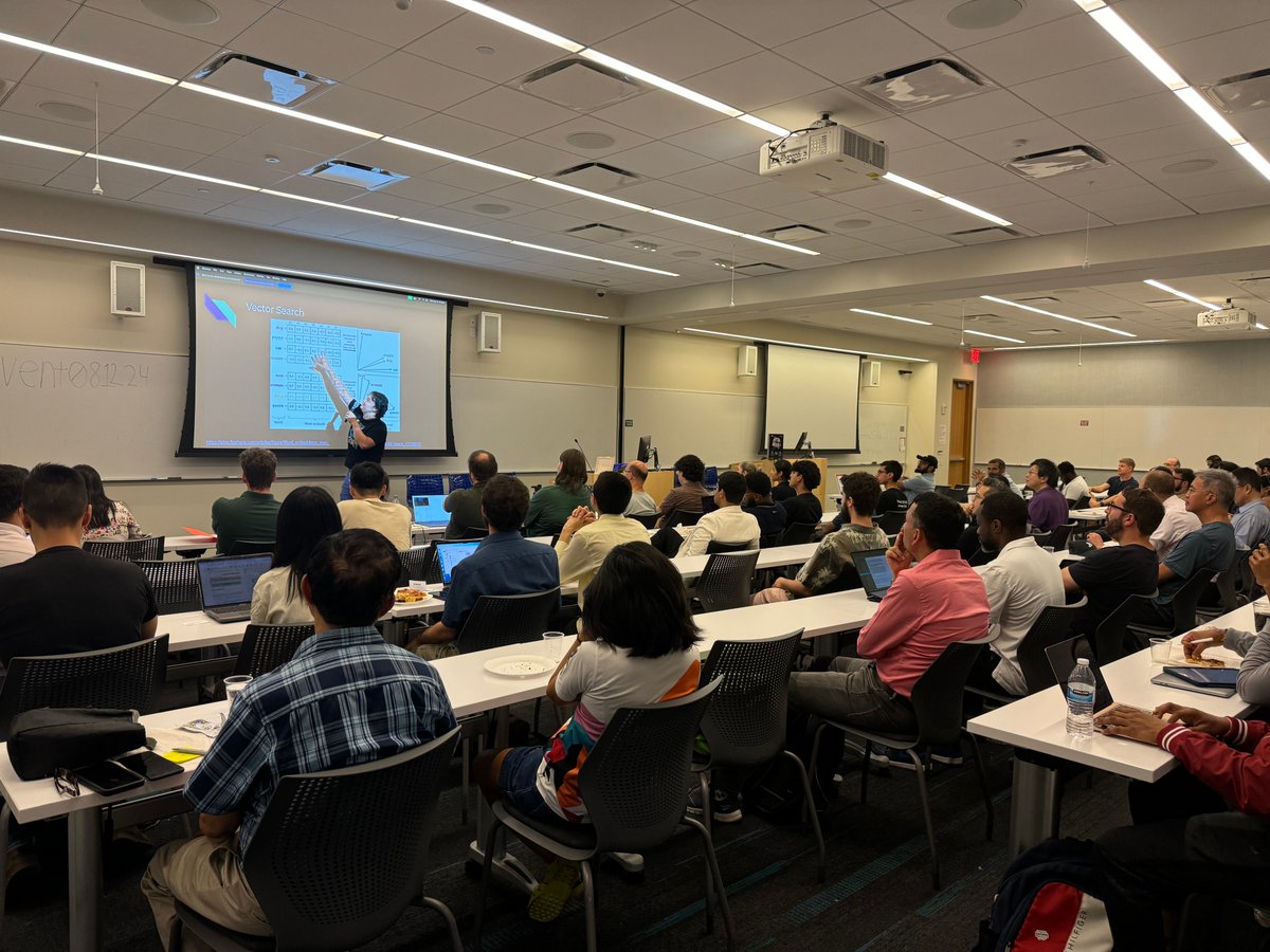 pydatanyc's tweet image. Thank you to Yujian for the insightful talk on LLM-based applications and to Zain for his talk on scaling vector search!  Thanks to everyone who attended and to @microsoft for sponsoring the venue, pizza, and drinks. Follow us and stay tuned for updates!