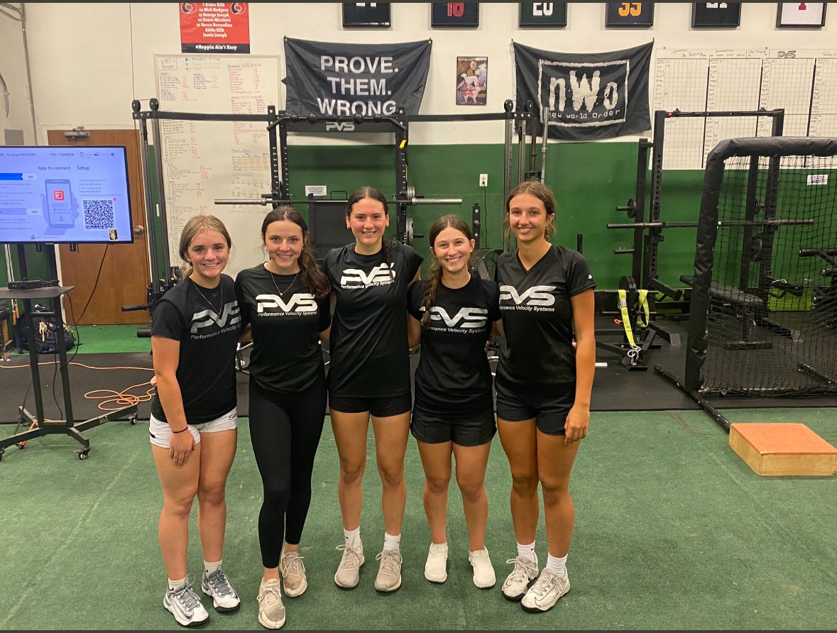 TeamPaCannode's tweet photo. Look at these ladies putting in  work!!!

Leila Cobb recently attended the Virginia Tech Biometrics Pitching Camp, Elyna Booth set a new personal best on the radar gun and Avery Carson volunteered for PVS Baseball’s throwing clinic for Kent State’s softball coaching staff. https://t.co/ccwPbMqUUT