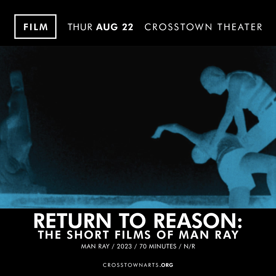 Crosstown Arts presents a screening of Return to Reason: The Short Films of Man Ray in Crosstown Theater on Thursday, August 22!

#film #ManRay #movie #Memphis