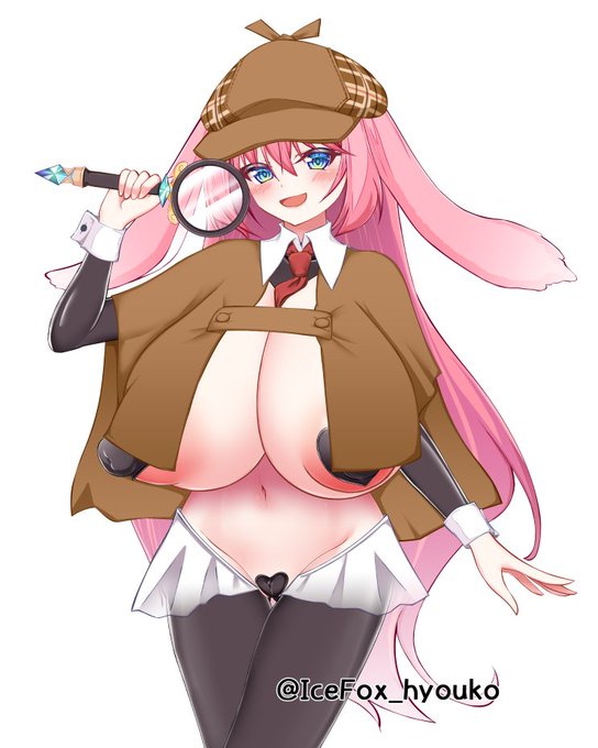 #バニーの日
なのでうちの子の兎乃・H・スゲーナちゃんを描いてるのですが間に合わないので立ち絵を再掲…! 