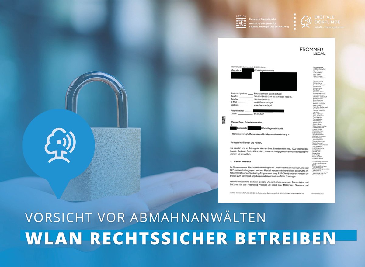 𝐕𝐨𝐫 𝐀𝐛𝐦𝐚𝐡𝐧𝐚𝐧𝐰ä𝐥𝐭𝐞𝐧 𝐬𝐢𝐜𝐡𝐞𝐫 𝐬𝐞𝐢𝐧? Mit unseren WLAN-Hotspots garantiert 💪🛜

🔗 Mehr zum Thema: hessen-wlan.de/de/news-safein…