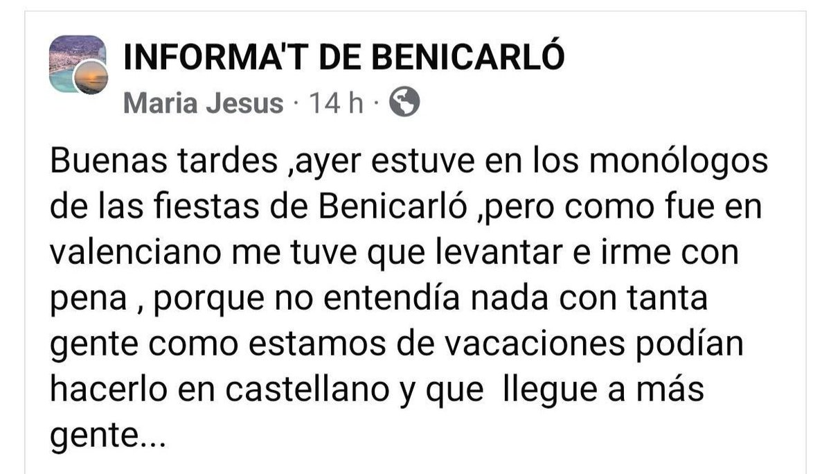 SimValenciana's tweet photo. Joe @cabrafotuda com la líes... Es q com aneu a fer un espectacle en valencià a un poble del País Valencià??? Però què és això!!!? https://t.co/YwMKj08CfV
