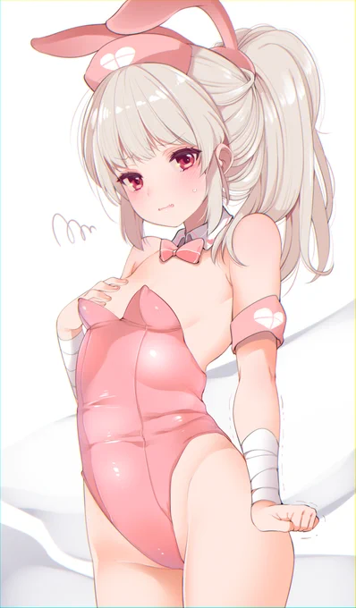 スキマができるバニーちゃんも好き#バニーの日 