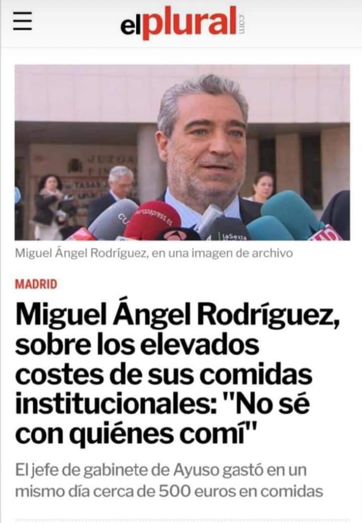 muzeriqui's tweet photo. Mientras los abuelos de las Residencias públicas comen basura...este ejemplar se pone puo..y no sabe ni en qué lo gasta...en esto gasta la Frutera el dinero público.. valientes elementos con los que tenemos que compartir oxígeno.. https://t.co/Y1dJ6RyFiS