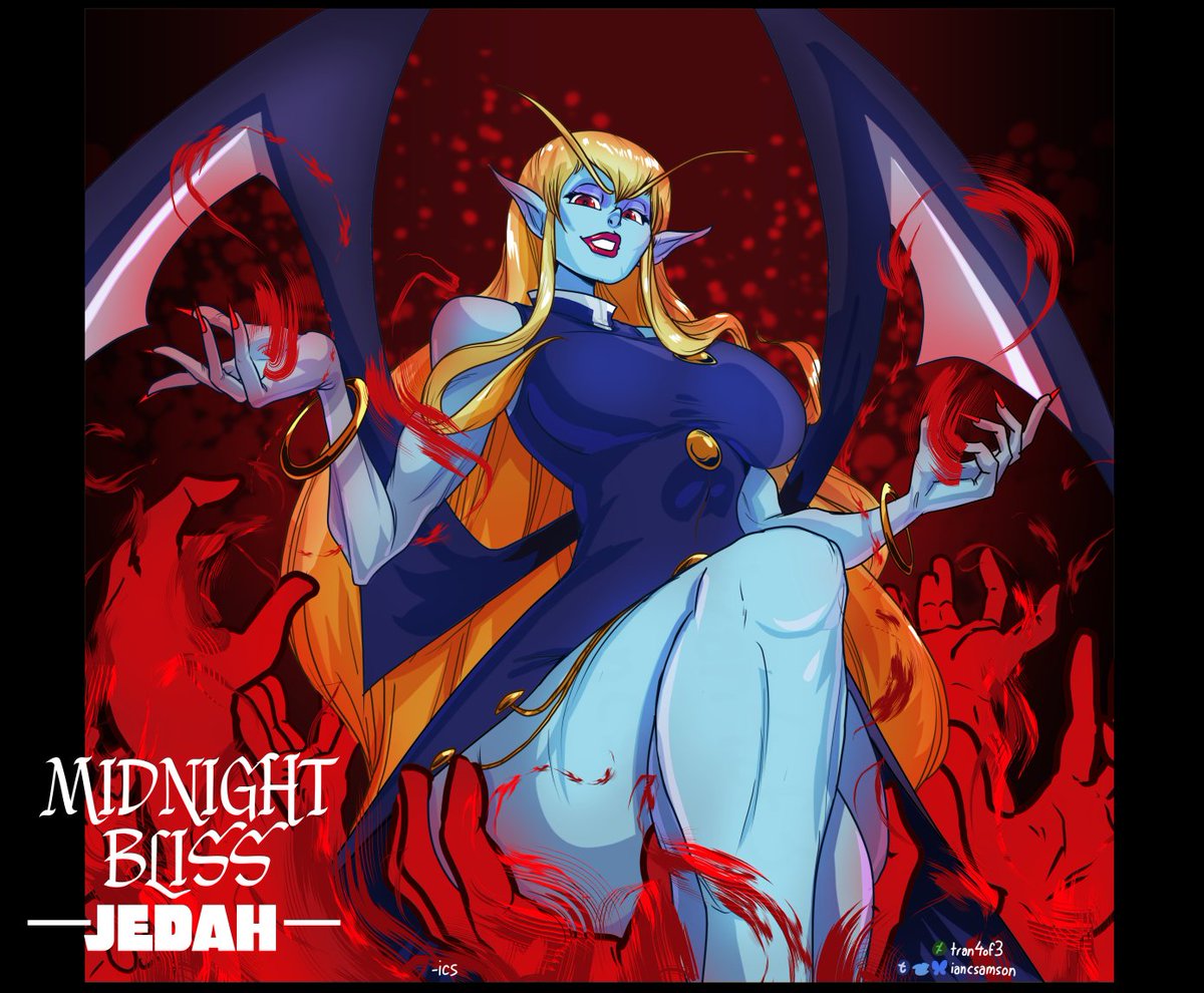 IanCSamson's tweet image. Udon used Midnight Bliss! It was used in the comic 'Darkstalkers: Jedah', kicking off a new storyline with a shadow-possessed Bliss form Jedah as its villain. Midnight Bliss in comics, woo!