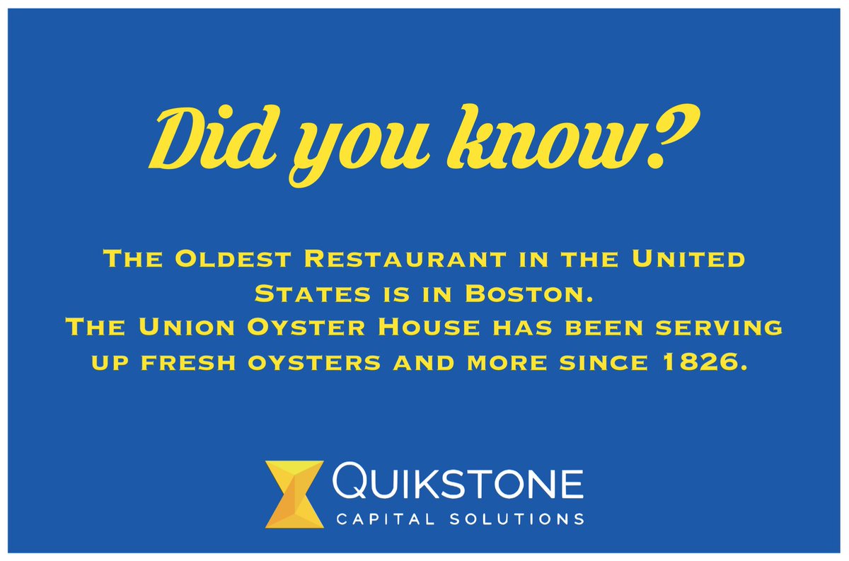 QuikCapital's tweet image. What are your best restaurant tips? #FunFact #RestaurantOwner #OldestRestaurant