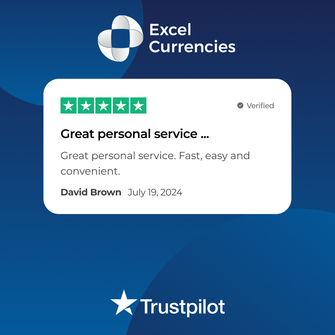 ExcelCurrencies's tweet image. Thank you for trusting us! Jamie is always here to guide you through every step, ensuring you get the best exchange rates and a hassle-free experience. 🌟💼 

Read more: zurl.co/TgGR 

#CustomerFirst #ExcelCurrencies #BetterRates