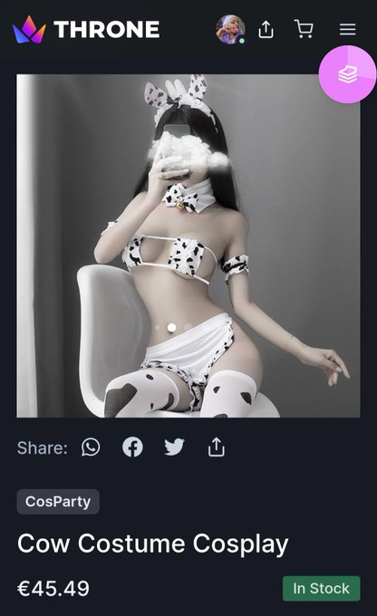 You cant deny that it would be a total slay if I wore this. Simps go fetch this off my throne wishlist