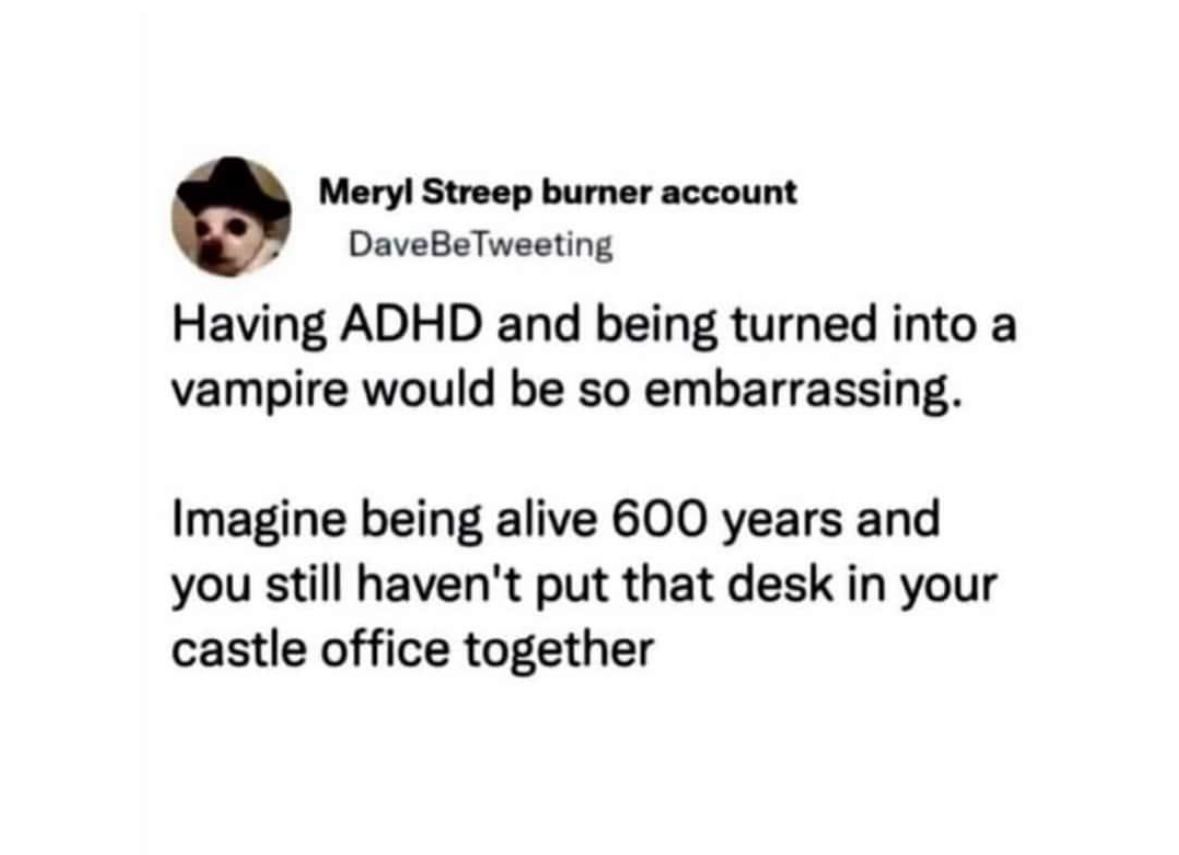 ADHD Memes (@adhdforreal) on Twitter photo 