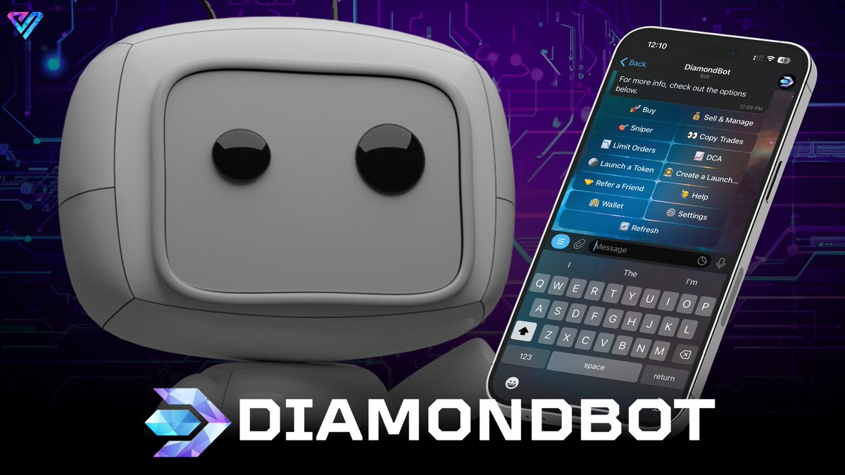 DSXTrade's tweet photo. Have you used the fastest and cheapest $SOL trading bot on Telegram yet?

More and more users everyday are clicking in to the easiest way to have an edge on the rest of the trading competition. Try it now!

DIAMONDBOT: https://t.co/TE7pMqiDnv

$DMND https://t.co/InSH59GPH6