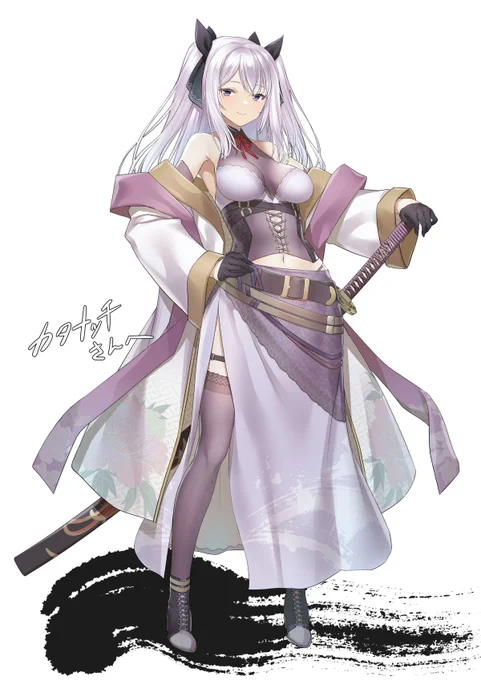 skeb納品しましたでござる好き放題やってくださいとあったので、割とガッツリやった気がしますたぶん対になる感じになってますありがとうございました! 