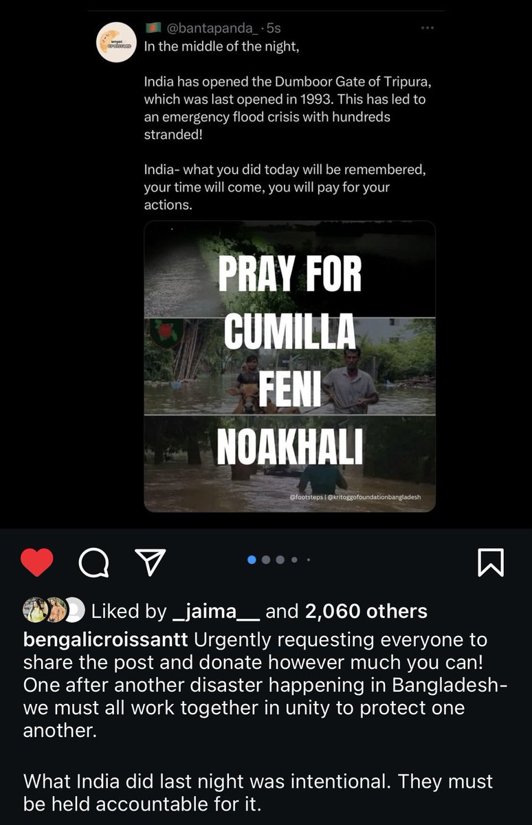 aniitsfuxx's tweet photo. India you need to pay for your actions 😡#SaveBangladeshfromIndia #saveourpeople #IndiaNews #worldmustseethis https://t.co/wS0750VAtl