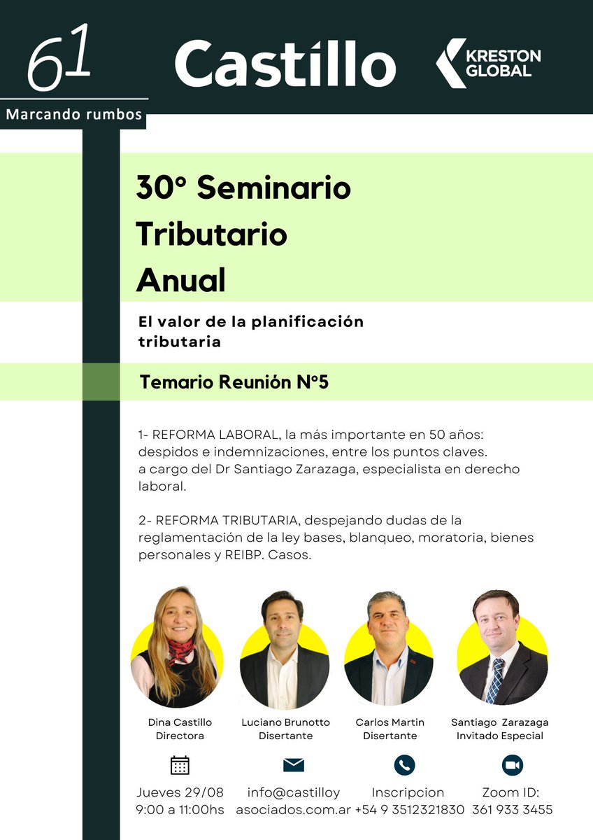 Castillo y Asociados tweet media