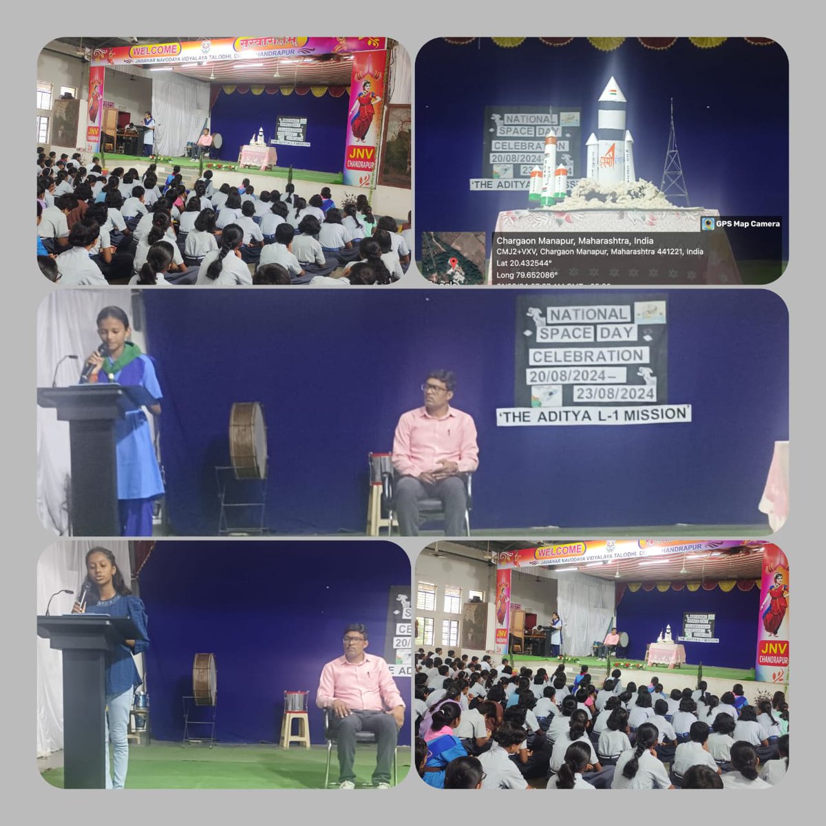 JNVCHANDRAPUR (@jnvchandrapur1) on Twitter photo National Space Day Celebration at
PM Shri School JNV Chandrapur
On 21/08/2024
Success story of 'The Aditya L1 Mission'
#NationalSpaceDay #SpaceExploration #Chandrayaan #NCERT #Education #MinistryofEducation #EducationTransformation
<a href="/EduMinOfIndia/">Ministry of Education</a>
<a href="/cbseindia29/">CBSE HQ</a>
<a href="/KVS_HQ/">Kendriya Vidyalaya Sangathan</a> <a href="/NVS_HQ/">NVS</a> National Space Day Celebration at
PM Shri School JNV Chandrapur
On 21/08/2024
Success story of 'The Aditya L1 Mission'
#NationalSpaceDay #SpaceExploration #Chandrayaan #NCERT #Education #MinistryofEducation #EducationTransformation
<a href="/EduMinOfIndia/">Ministry of Education</a>
<a href="/cbseindia29/">CBSE HQ</a>
<a href="/KVS_HQ/">Kendriya Vidyalaya Sangathan</a> <a href="/NVS_HQ/">NVS</a>