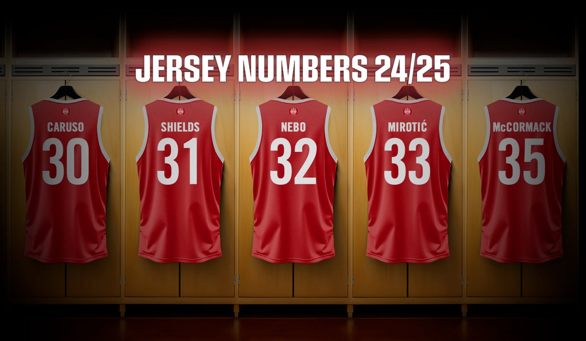 OlimpiaMI1936's tweet photo. Olimpia 2024/25: ecco i numeri di maglia! 🔥 🔢

Zach LeDay ha abbandonato il suo numero 2, quello che aveva nella sua precedente esperienza milanese, per puntare sul 16, numero storicamente poco usato all’Olimpia (lo indossava Nemanja Nedovic). L'idea è costruire la propria legacy. Questa è una delle curiosità dell'estate, con i numeri scelti o confermati dai giocatori del roster.

🇮🇹 Leggi di più 👉🏻  https://t.co/c0KshfDCfk
🇬🇧 Read more 👉🏻 https://t.co/1YQmUKbqZI

#insieme #ForzaOlimpia