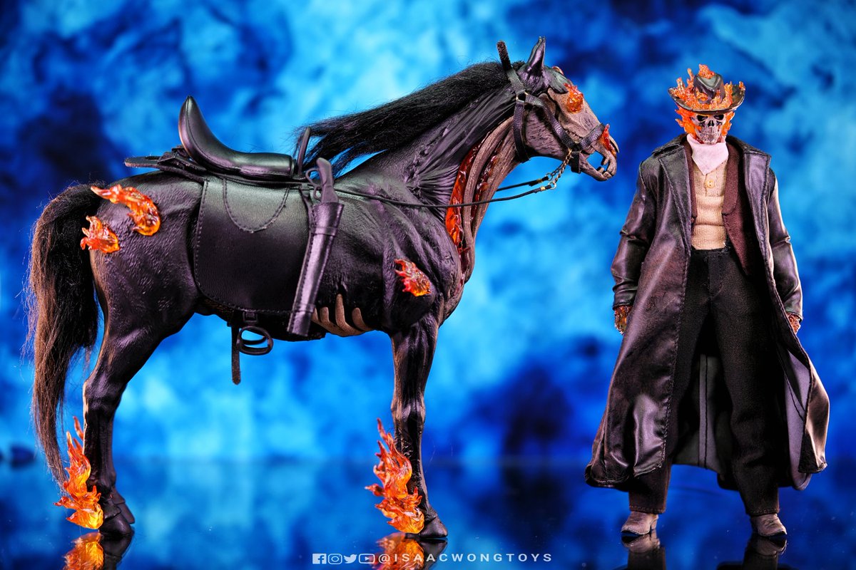 isaacwongtoys's tweet photo. [Thunder Toys] 1/12 Ghost Rider with Hell Horse (Phantom Rider)

Product order by @toyzmetaverse 

Full Review on my Facebook Page: ISAACWONGTOYS //

#ThunderToys #Marvel #GhostRider #HellRanger #HellHorse #JohnnyBlaze #CarterSlade #PhantomRider #SHF #Marvel #IsaacWongToys https://t.co/Pjgkhrz9pt