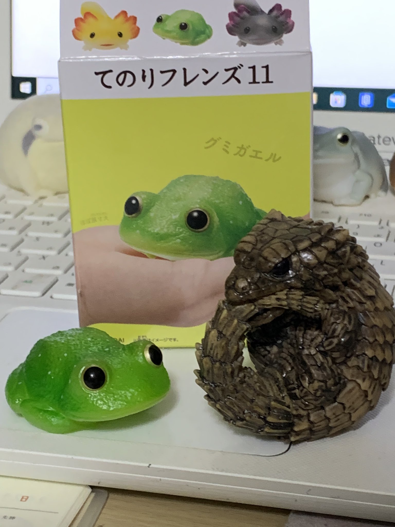 BANDAI てのりフレンズ11 爬虫類・両生類 [5.アルマジロトカゲ