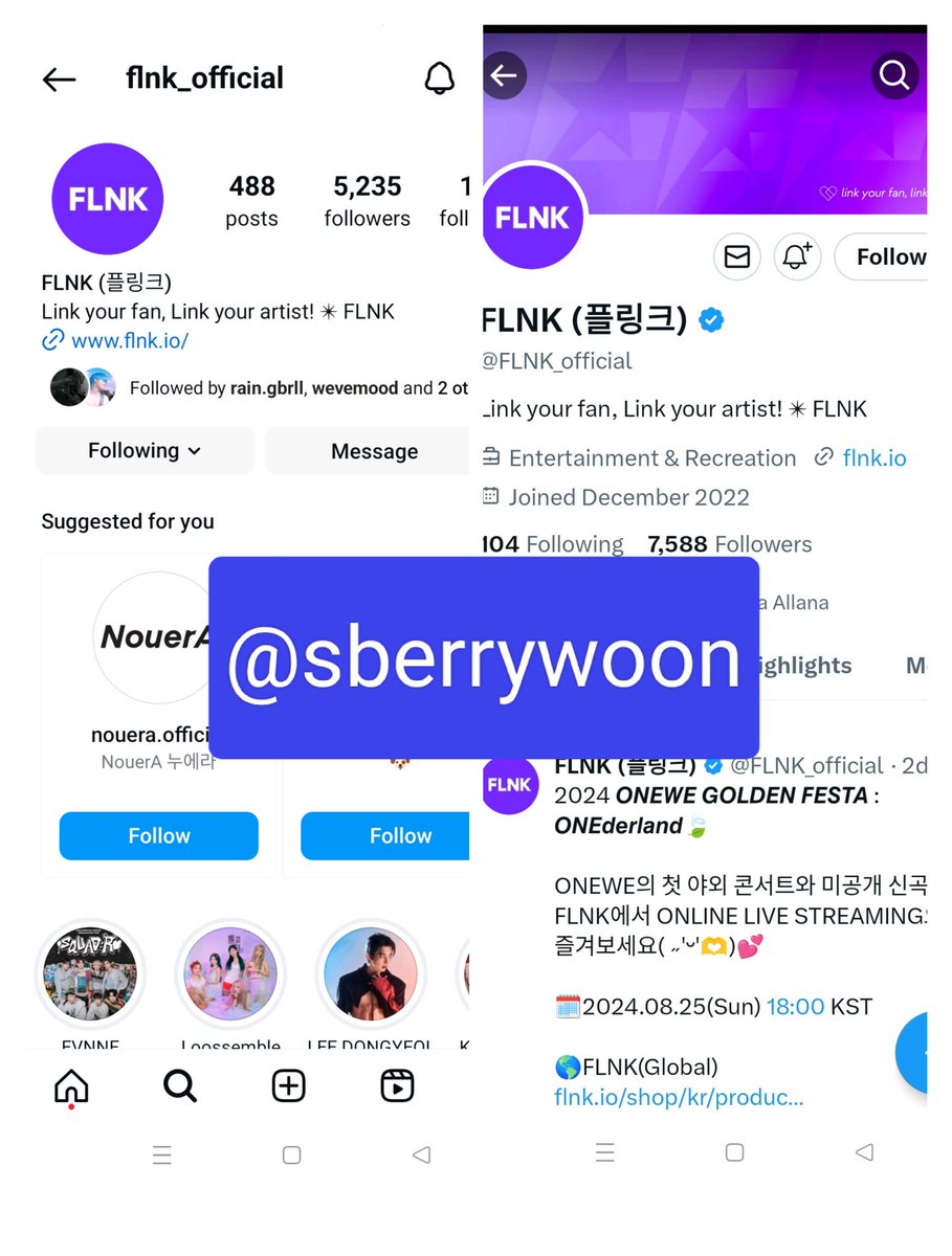 sberrywoon's tweet photo. @TheAnnyeongOppa @FLNK_official onewe has been my all time favorite kband and i hope to see their concert live even just virtually on sunday, i am especially looking forward to hearing the 3 new songs dongmyeong spoiled in their yt live. thank you for this giveaway 💜 #AnnyeongOppaxFLNK https://t.co/jXqEqpkeJO