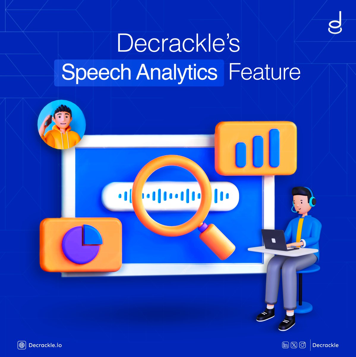 decrackle's tweet photo. Unlock the power of Decrackle‘s AI audio analytics with cutting-edge technology. Dive deeper into your audio data with advanced AI analytics feature.
 
Visit https://t.co/M2RDqcNDx4 to know more.
 
#AI #Analytics #Technology #Innovation #TechnologyAdvancements #decrackle https://t.co/axPzrCTVDp