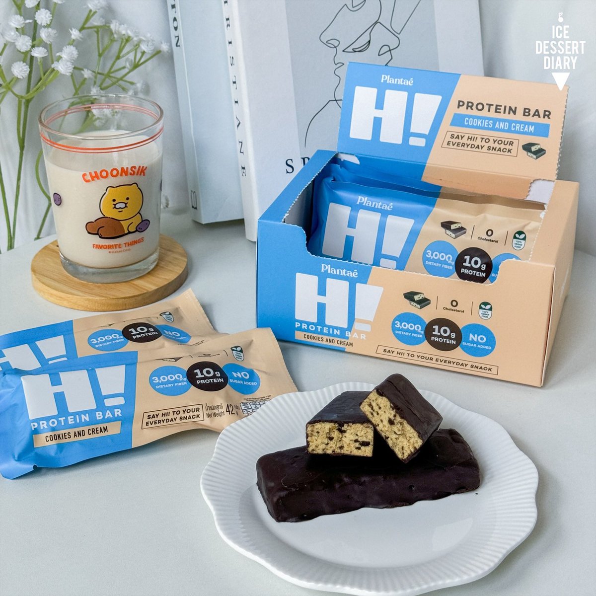 ค้นพบโปรตีนบาร์ที่กินง่าย อร่อยเหมือนกินขนม แถมโปรตีนสูงด้วย🤩 เอาจริงเพิ่งรู้ว่า Plantae มีโปรตีนบาร์ ชอบรส cookies&amp;cream หวานเบาๆ ให้ฟีลเหมือนกินคุกกี้แอนด์ครีมเลย😋แต่อันนี้คือเฮลตี้มาก มีโปรตีน 10g กินชิ้นเดียวอิ่ม แคลต่ำ น้ำตาลต่ำ ทำจากพืช 100% มีไฟเบอร์ด้วย แนะนำๆ <a href="/aroii/">@aroii บอกต่อ</a>