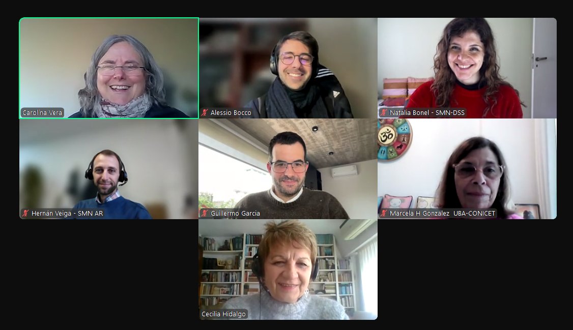 CRC_SAS's tweet image. 🔶 ¡Ya comenzamos! 4ta reunión del Ciclo de Webinarios #SISSA, dedicada al Proyecto de Demostración del sector agrícola 🌽.
#GestiónDeRiesgo #Sequías