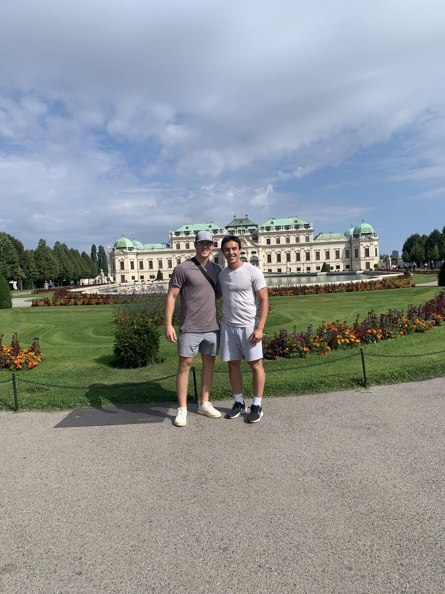 #HuskyHockey’s <a href="/jack_reimann/">Jack Reimann</a> &amp; <a href="/joshluedtke3/">Josh Luedtke</a> recently returned from a mission trip to Hungary through Hockey Ministries International. 

The duo coached a Christian hockey camp, teaching kids in the area new hockey skills! 

#GoHuskies | #HuskyHockey 🏒