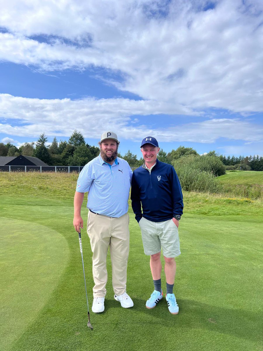 Great to see our Deputy CM <a href="/HebdenDave/">Dave Hebden</a> who is in Denmark helping and learning for the <a href="/DPWorldTour/">DP World Tour</a> with the brilliant <a href="/BeefGolf/">Andrew 'Beef' Johnston</a>